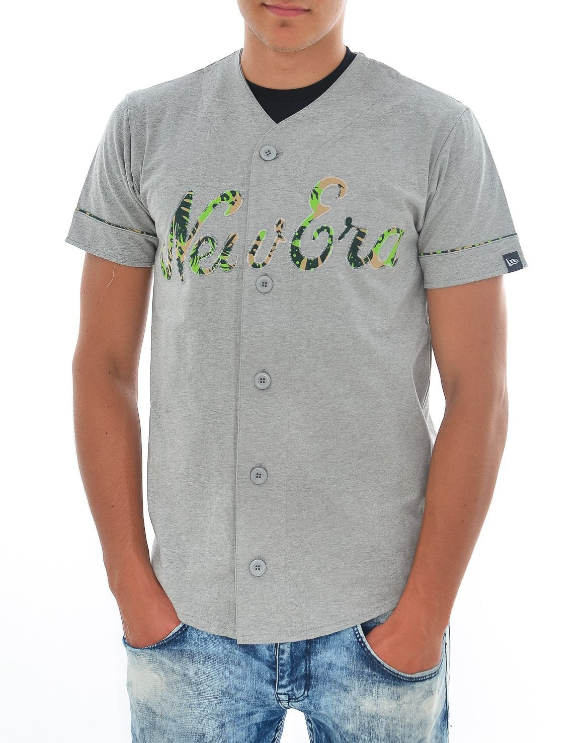 Tricou pentru barbati New Era Jungle Baseball