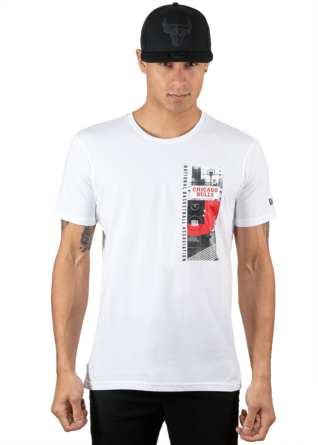Tricou Nba  Chicago Bulls Alb