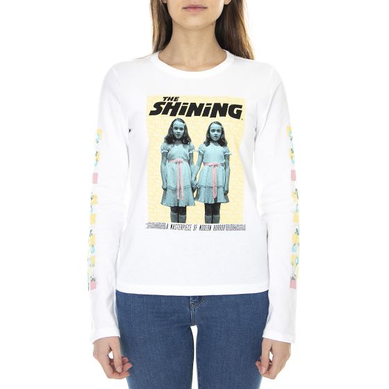 Bluza alba cu imprimeu The Shining VANS