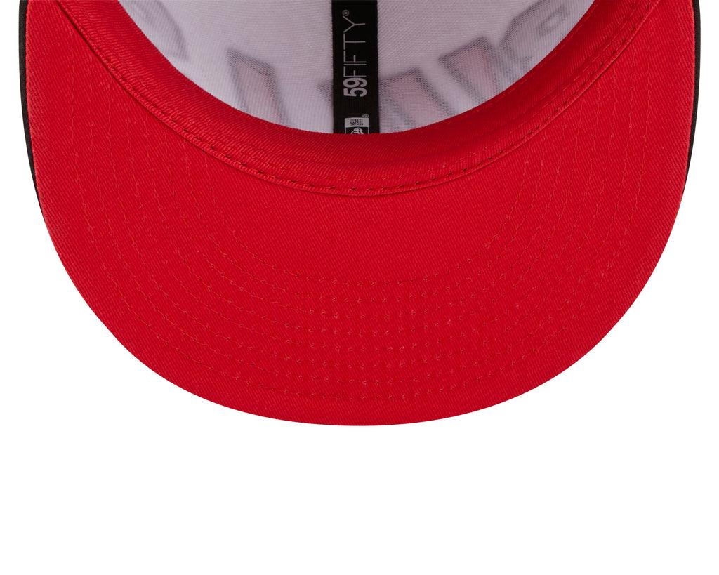 Șapcă New Era 59FIFTY NBA Fixă Roșie