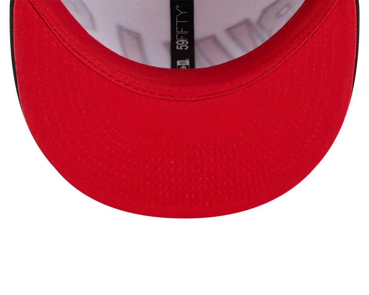 Șapcă New Era 59FIFTY NBA Fixă Roșie