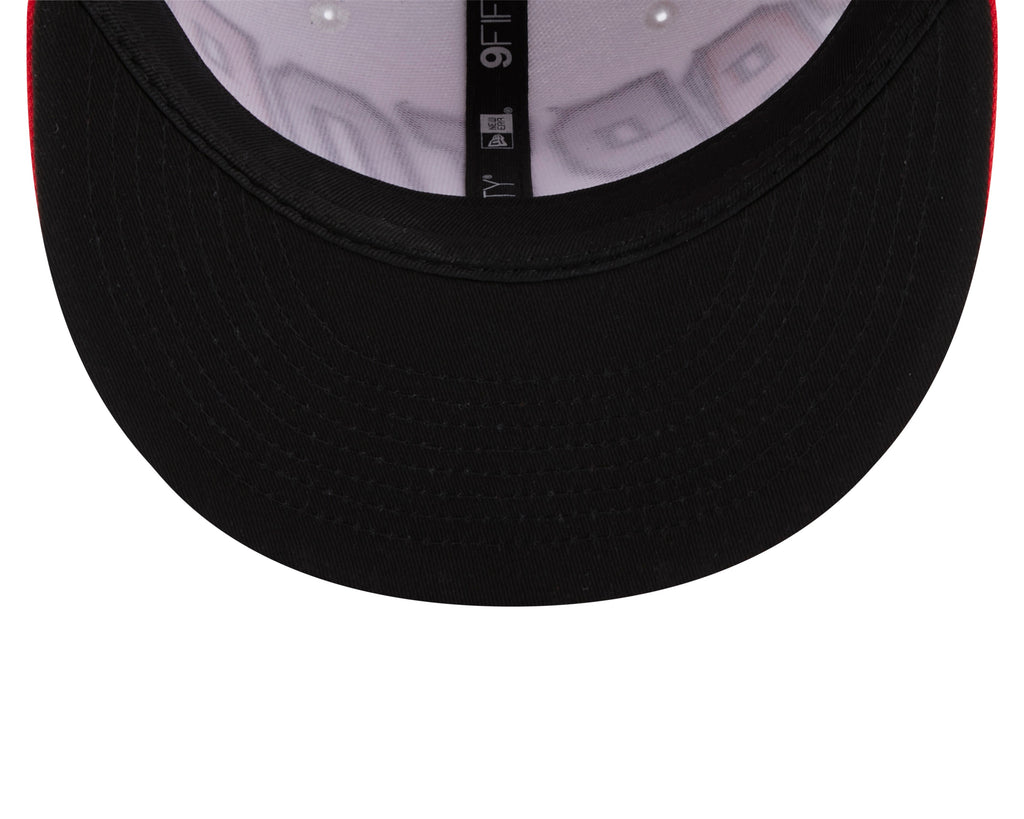 Șapcă New Era 9FIFTY NBA Reglabilă Roșie