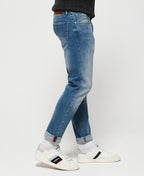 Pantaloni Tyler Slim Albastru