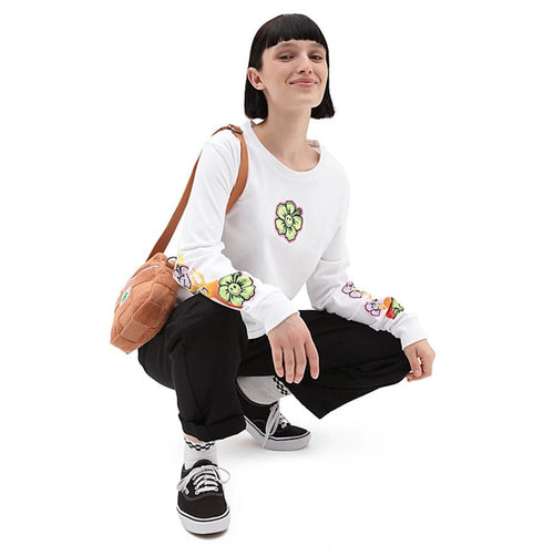 Bluza alba Vans x Em On Holiday