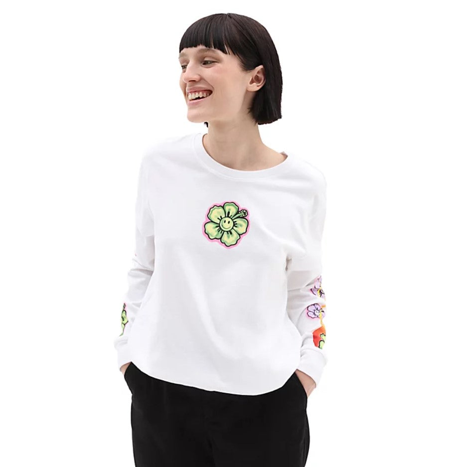 Bluza alba Vans x Em On Holiday