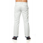 Pantaloni chino albi pentru barbati Excerpt Chino Cuff