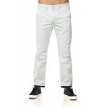 Pantaloni chino albi pentru barbati Excerpt Chino Cuff