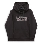 Hanorac negru DROP V CHEETAH PULLOVER FLEECE-B
