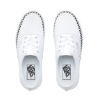 Tenisi Authentic (Checkerboard Foxing) Alb
