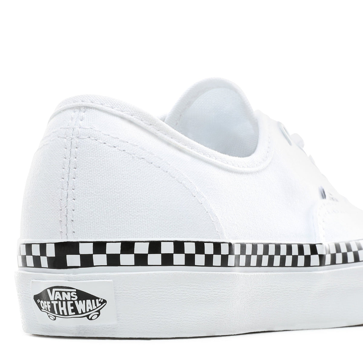 Tenisi Authentic (Checkerboard Foxing) Alb