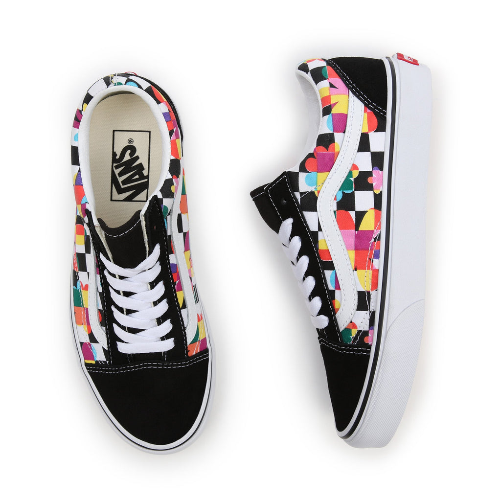Tenisi Vans Old Skool Floral Checkerboard