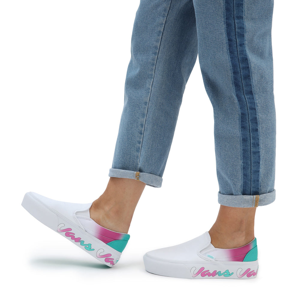 Tenisi Vans Slip-On Platform Spring Fade