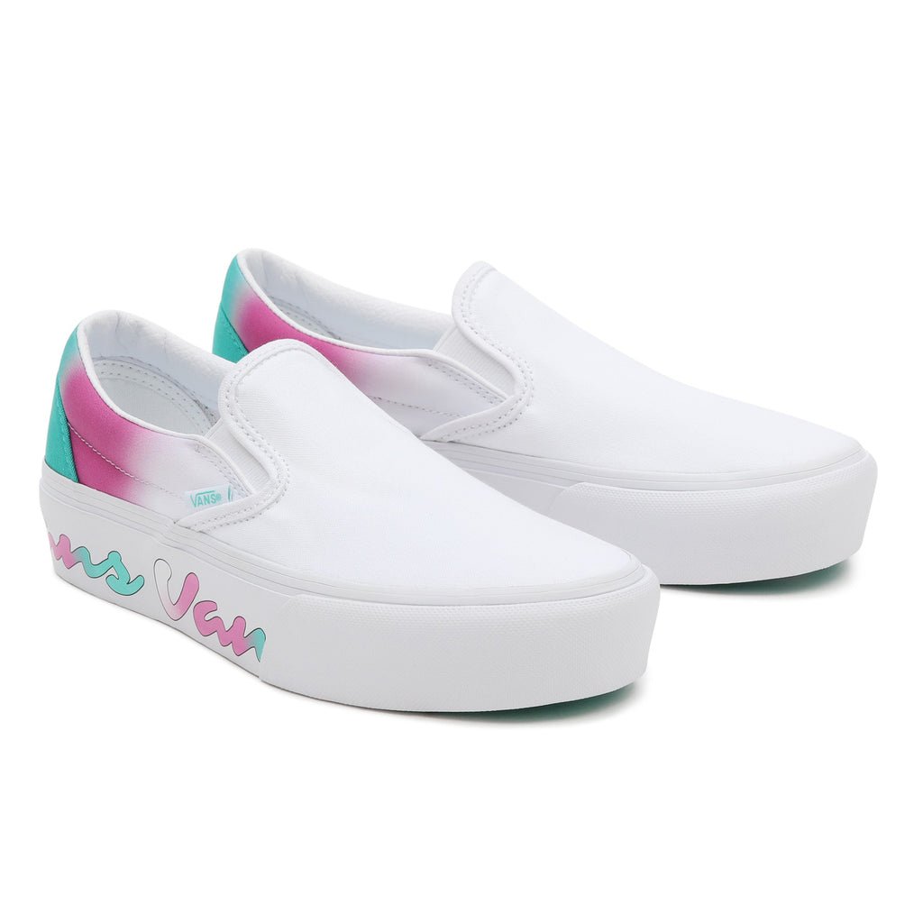 Tenisi Vans Slip-On Platform Spring Fade