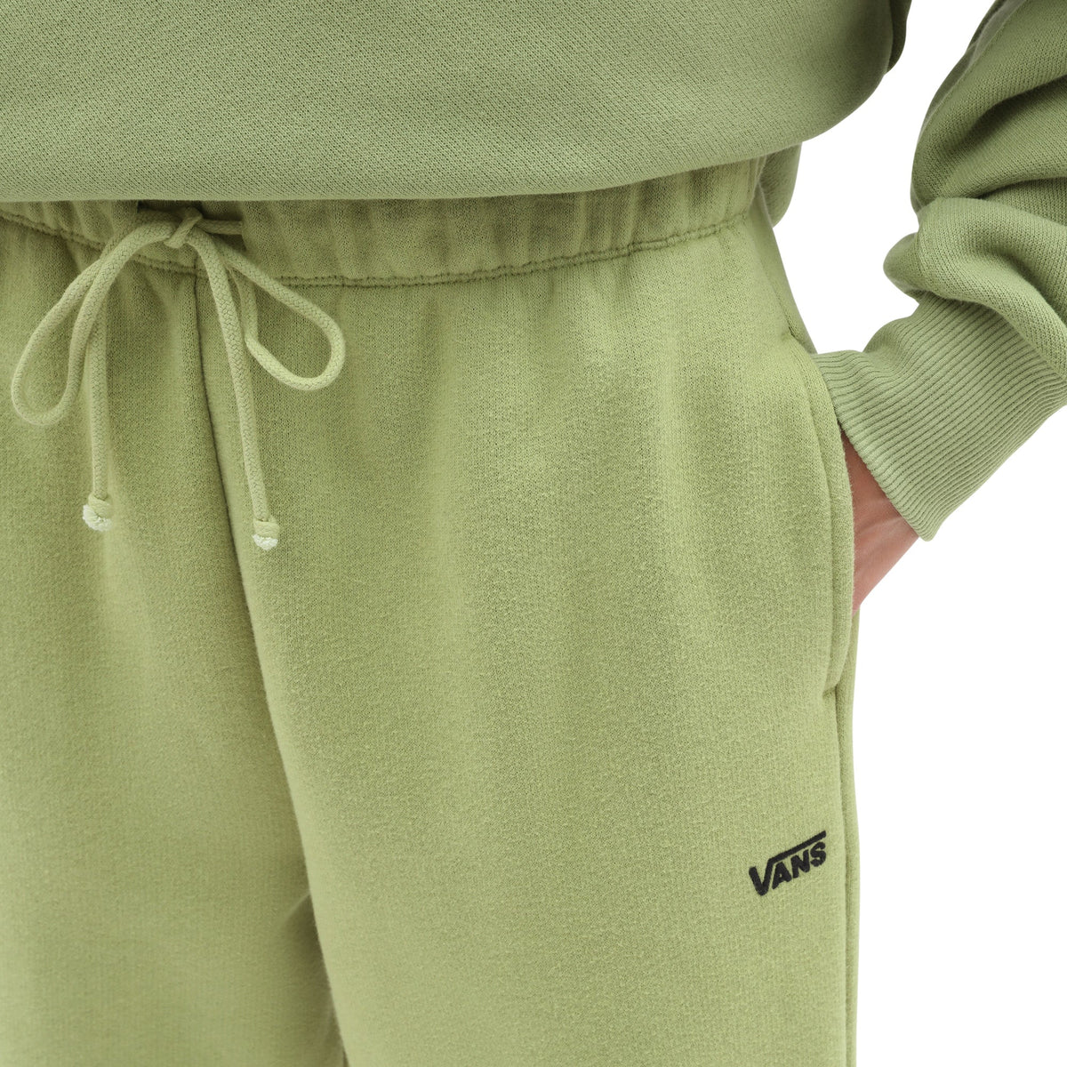 Pantaloni femei Vans kaki