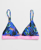 Sutien de Baie Tri Jungle Fixed Albastru