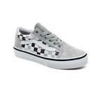 Tenisi Old Skool Glitter Checkerboard Copii VANS