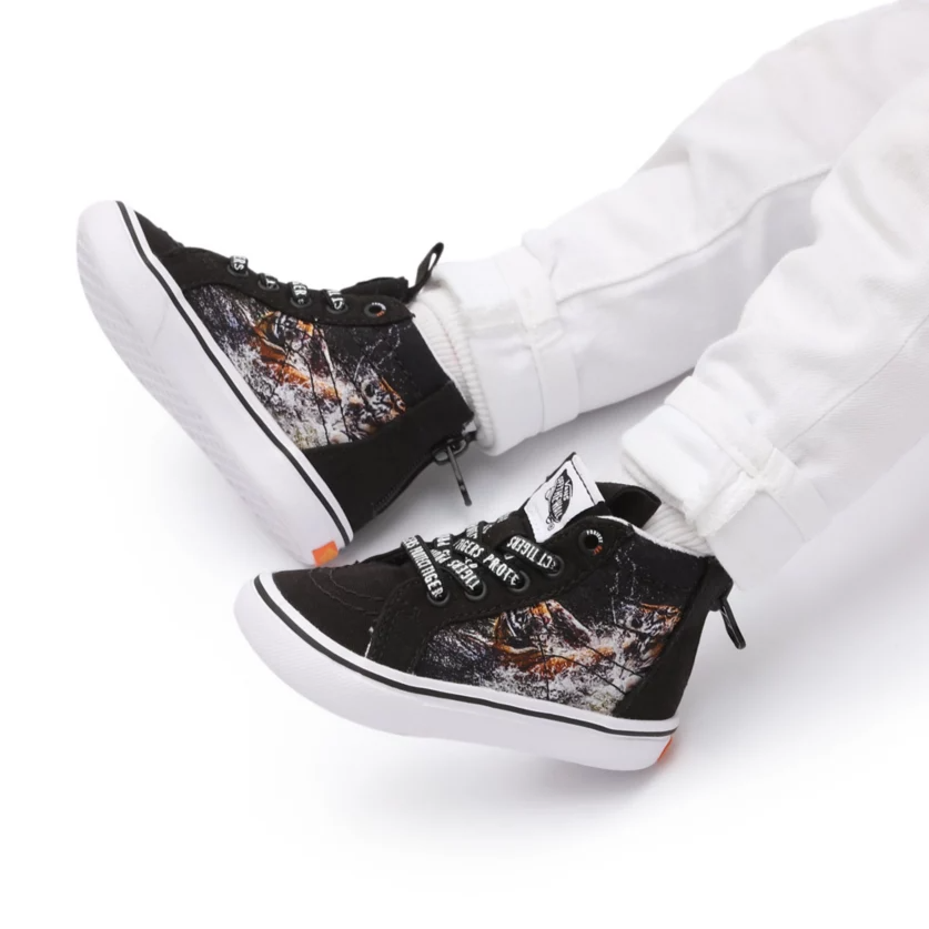 Tenisi SK8-Hi Zip ComfyCush Infant Project Cat x VANS