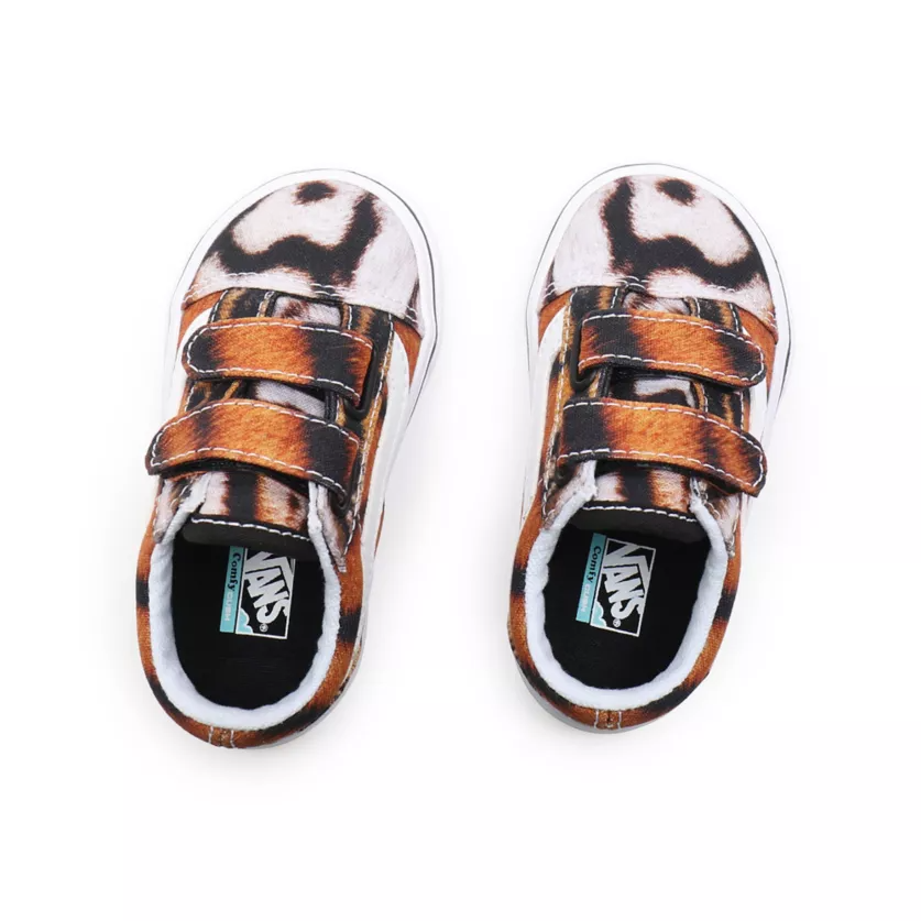 Tenisi Copii Old Skool ComfyCush Infant Project Cat x VANS