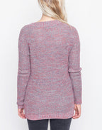 Pulover lung colorat Vans Sedgwick Sweat Frost