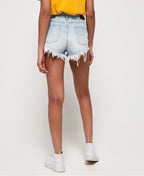 Pantaloni scurti denim Eliza SUPERDRY