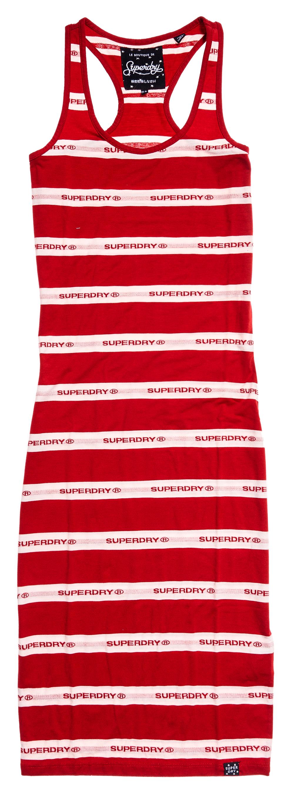 Rochie Mila Stripe Midi Dress Rosu