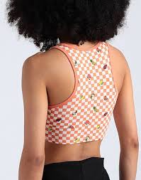 Maiou VANS LONGLINE RACERBACK PRINT BRALETTE