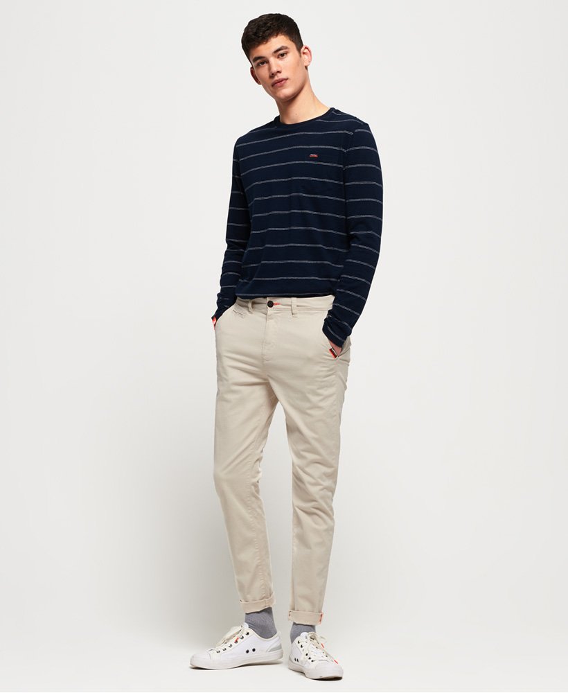 Pantaloni International Chino Lite Slim Bej