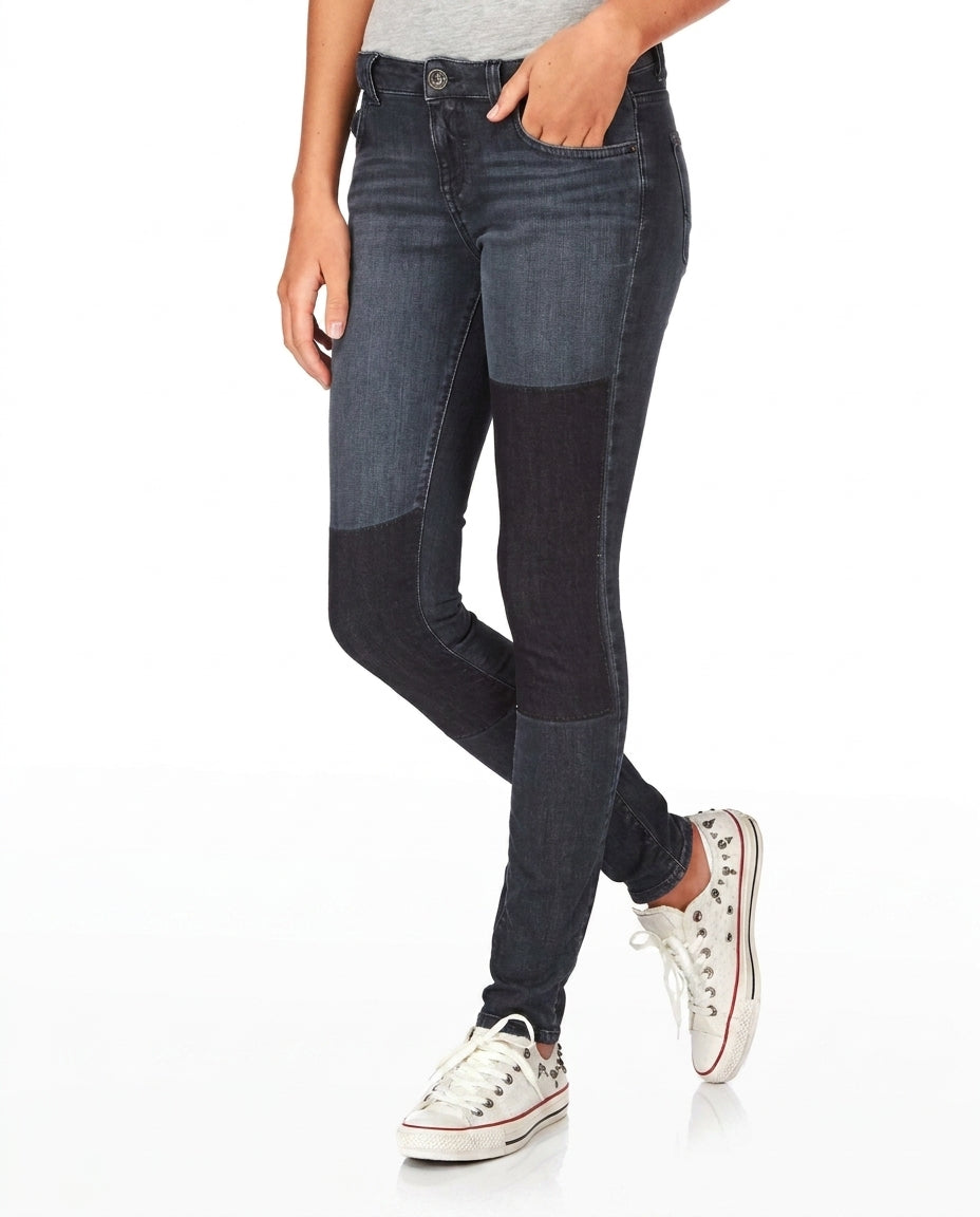 Blugi skinny albastri Vans Miner