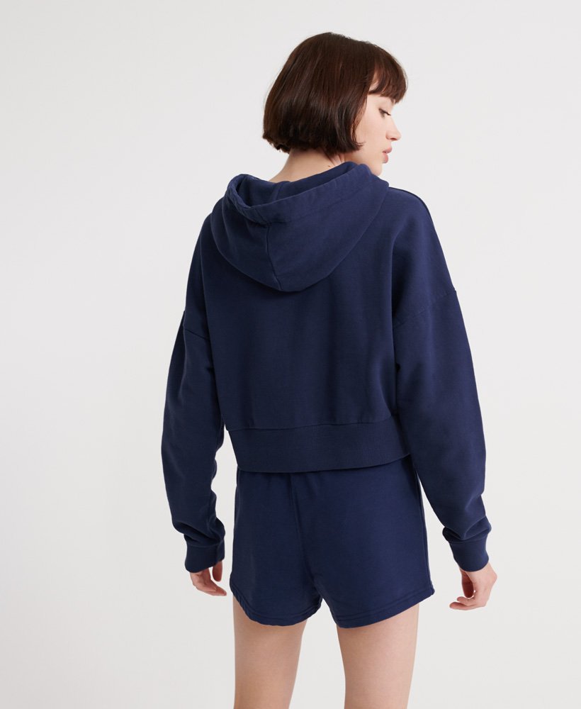 Hanorac bleumarin Indie SUPERDRY