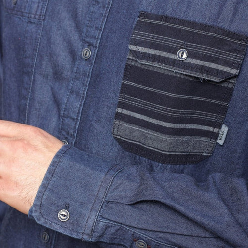 Camasa Denim Gillman Albastru