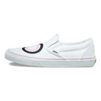 Tenisi albi Vans Slip-On OMG (Sayings)