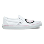Tenisi albi Vans Slip-On OMG (Sayings)