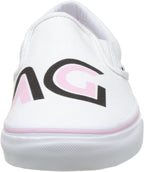 Tenisi albi Vans Slip-On OMG (Sayings)