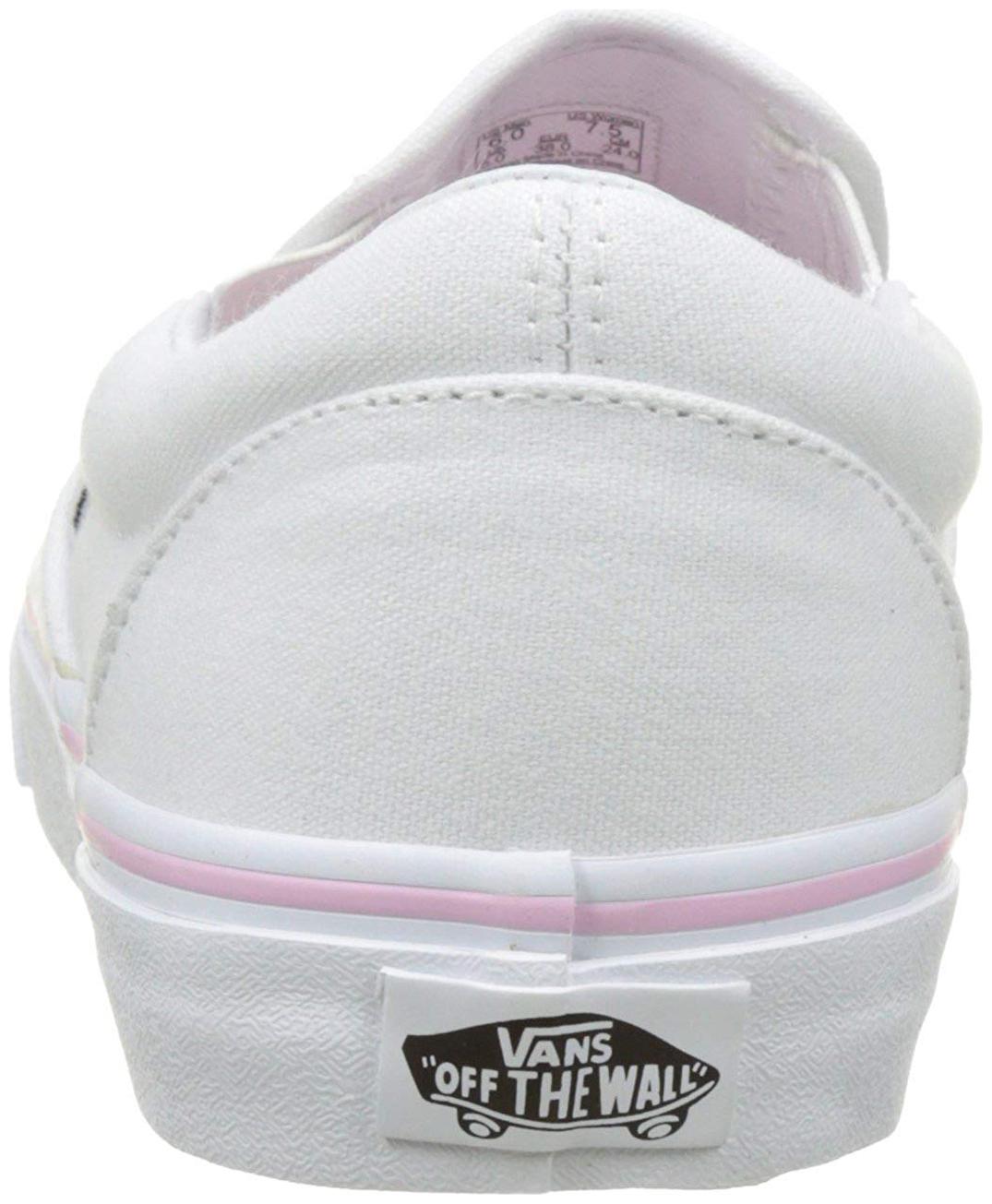 Tenisi albi Vans Slip-On OMG (Sayings)