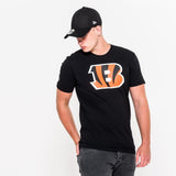 Tricou negru New Era logo Cincinnati Bengals
