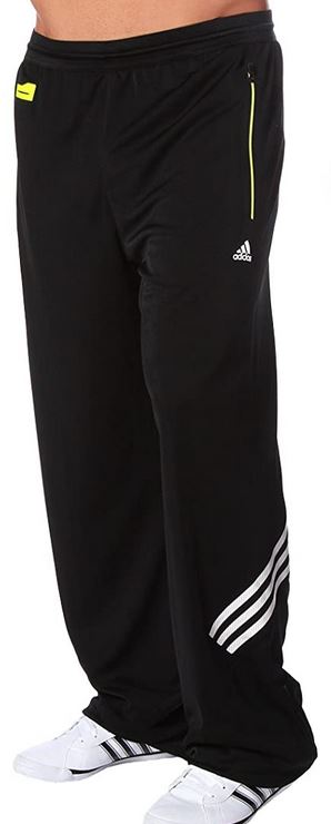Pantaloni negri sport pentru barbati Adidas-1