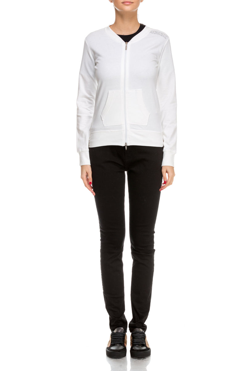 Bluza sport alba Freddy