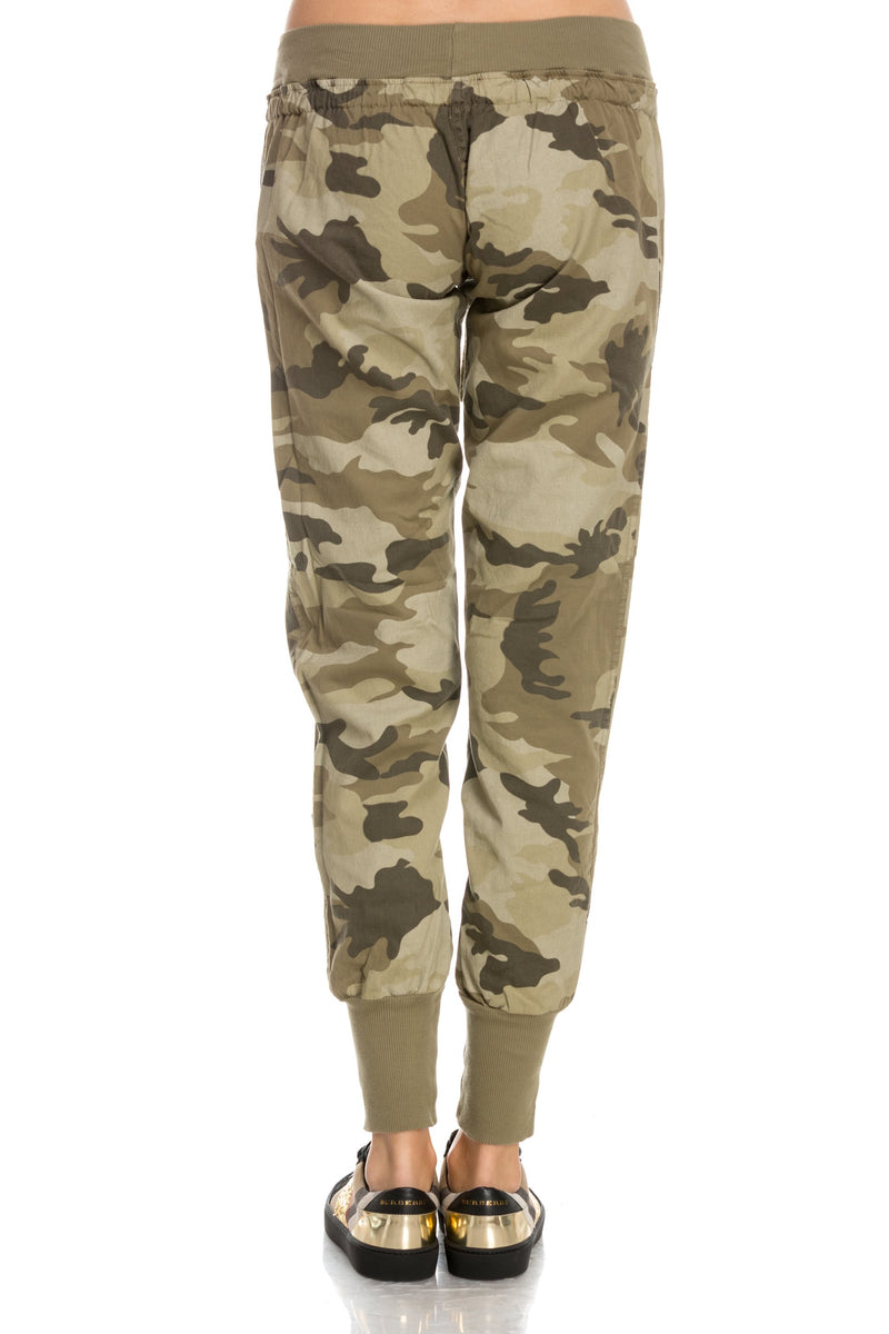 Pantaloni jogger de camuflaj Freddy