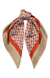 Esarfa de matase Mulberry  Burberry