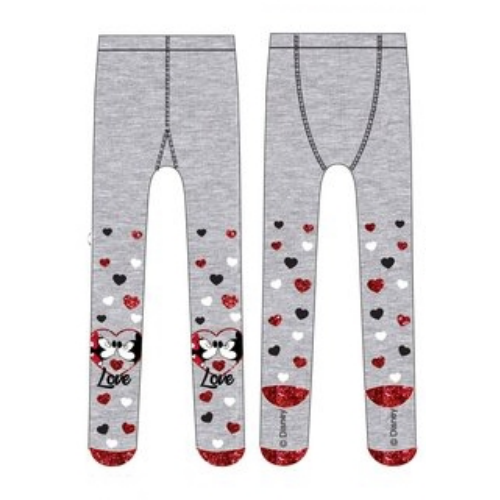 Colanti de copii gri Minnie Disney