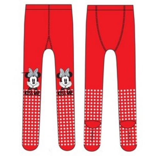 Colanti rosii de fete Minnie Mouse