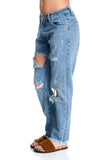 Jeans  Awesome Baggies High Waist Straight Leg ONETEASPOON Femei 20835