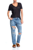 Jeans  Awesome Baggies High Waist Straight Leg ONETEASPOON Femei 20835