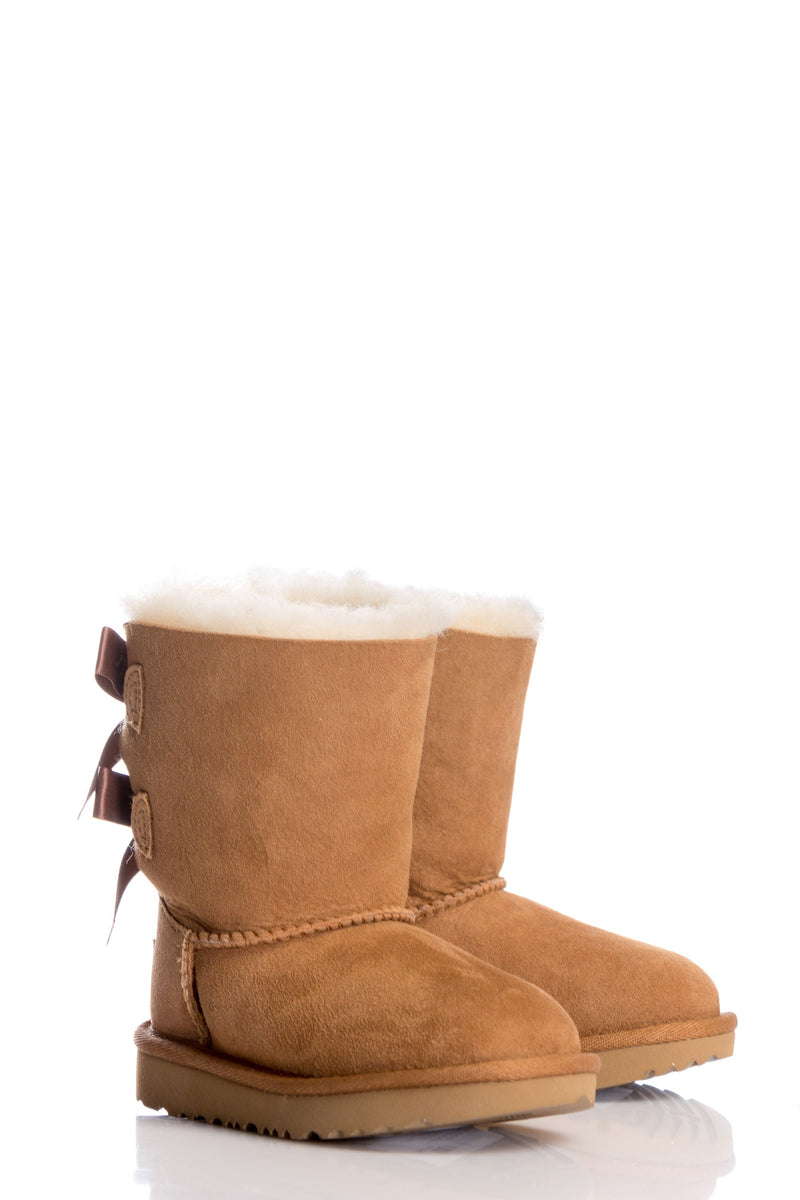 Cizme de piele Bailey Bow Ii UGG AUSTRALIA Copii 1017394T CHE