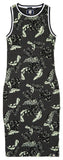 BEACH LEAF MIDI DRESS