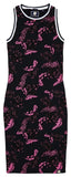 BEACH LEAF MIDI DRESS