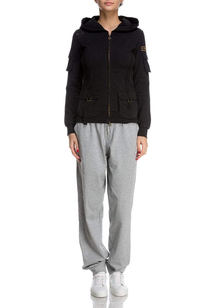 Bluza de trening neagra Freddy