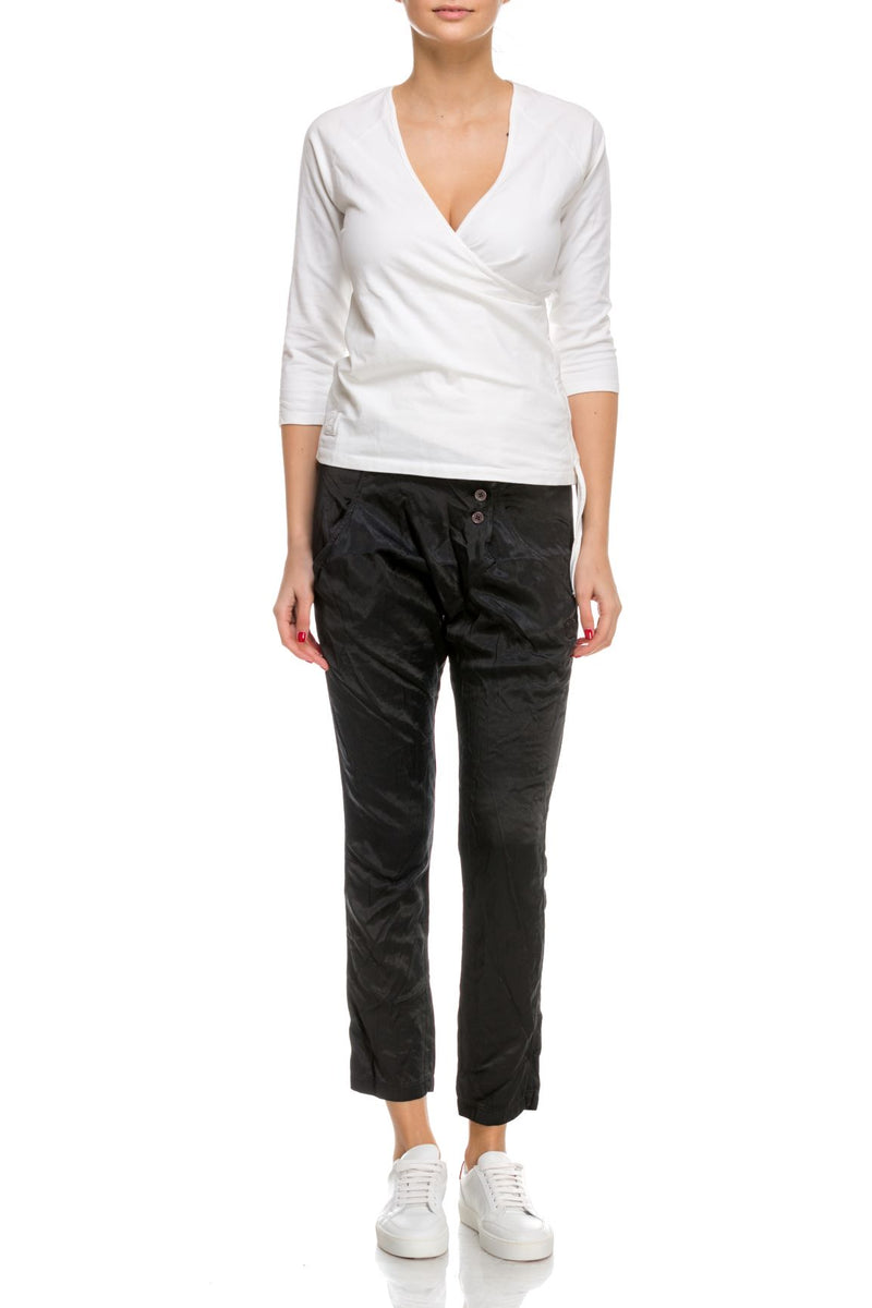 Pantaloni negri dama Freddy