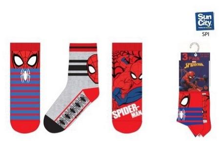 Sosete pentru copii din bumbac Spiderman Marvel Multicolor-1