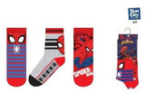 Sosete pentru copii din bumbac Spiderman Marvel Multicolor